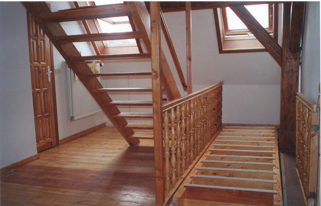 Trap tussen tweede en derde verdieping